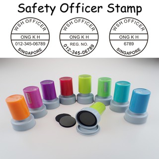 Customise Safety Officer Stamp ENS-018