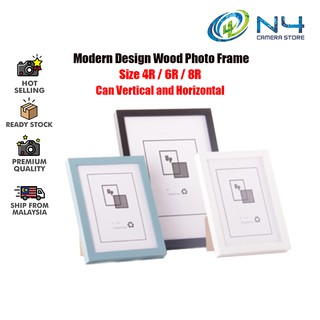 4R & 6R & 8R Modern Design Wood Photo Frame for Decorative Printing