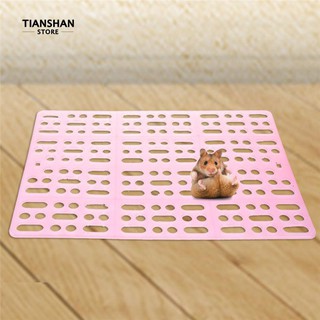 Tianshan Hole Rabbit Hamster Rat Pet Cage Mat Clean Plastic Feet Holders Pads