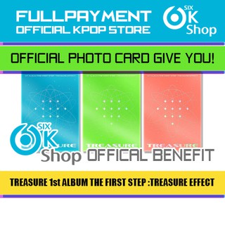 [SIXKSHOP BENEFIT] TREASURE 1st ALBUM [THE FIRST STEP : TREASURE EFFECT] [PREORDER BENEFIT]