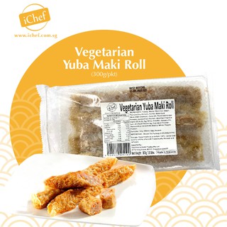 [iChef] Vegetarian Yuba Maki Roll (300GM/PKT)