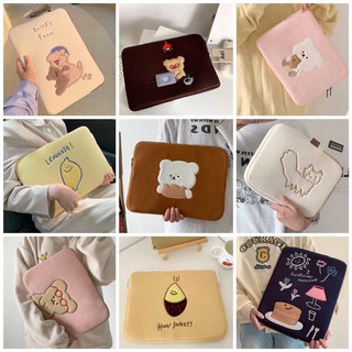 11 14 15 inches Laptop Bag Cute Laptop Sleeves Notebook Bag Compatible for Macbook iPad Case for Korean Tablet Pocket