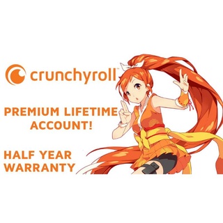 [Genuine] Crunchyroll Premium Account (Warranty Included)
