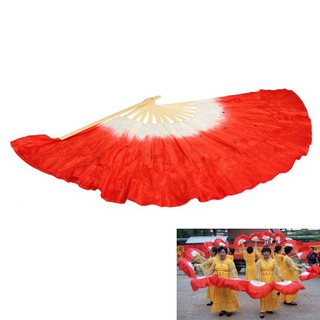 (Hot Sale)Chinese Folk Art Rose Silk Dancing Fan for Dance