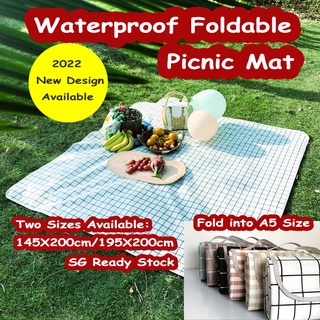Art Living Waterproof Foldable Picnic Mat 145X200cm/195X200cm for Outdoor Camping Beach