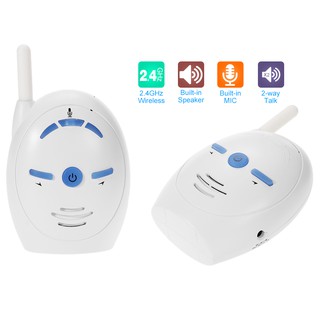 2.4GHz Wireless Portable Digital Audio Baby Monitor Sensitive Transmission Two Way Talk Clear Cry Voice babyphone