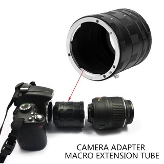 【Local Stock】Camera Adapter Macro Extension Tube Ring for NIKON DSLR Camera Lens