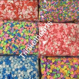 Sprinkles confetti colourful fake slime