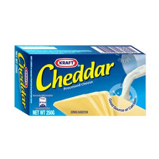 Kraft Cheddar Cheese 250g/packet