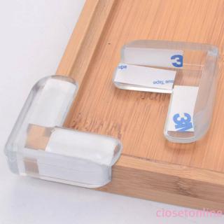 Ready Stock Child Baby Corner Cushion Edge Cover Protector Clear Furniture Desk Guard Head CL
