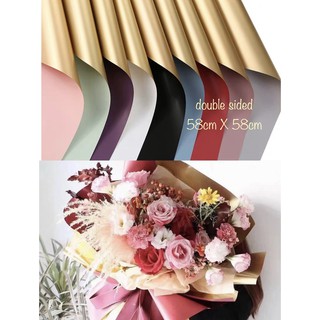 [SG seller] 5pc Wrapping Paper / water proof / florist / Flower Bouquet Wrapper / gift wrap