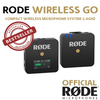 Rode Wireless GO Compact Wireless Microphone System (2.4 GHz) (BLACK) (1)
