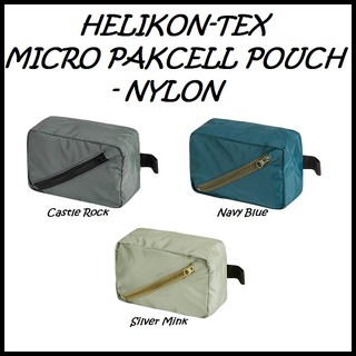 HELIKON-TEX MICRO PAKCELL POUCH - NYLON - CASTLE ROCK / NAVY BLUE / SILVER MINK