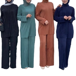 Baju kurung kosong Muslim Women sets Plain Dubai Suit Muslimah Baju kurung