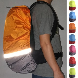 SPA_Outdoor Camping Travel Backpack Rain Cover Reflective Waterproof Bag Protector