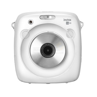 Fujifilm Instax Square SQ10 Hybrid Instant Polaroid Digital Camera (White)