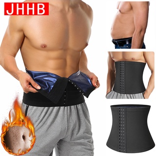 Mens Abdomen Reducer Fitness Sweat Trimmer Slimming Belt Waist Trainer Belly Shapewear Slim Corset Sauna Body Shaper (1)