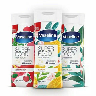 Vaseline Superfood Skin Serum Bottle 200 ml Body Lotion