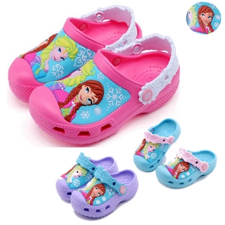 【sealynn】kids Disney Summer Shoes Frozen Elsa Princess Sandal Kids Shoes Fashion Baby Shoes Cartoon Cute Soft Children Slippers