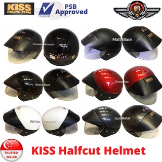 KISS Halfcut Helmet (PSB Approved) (1)