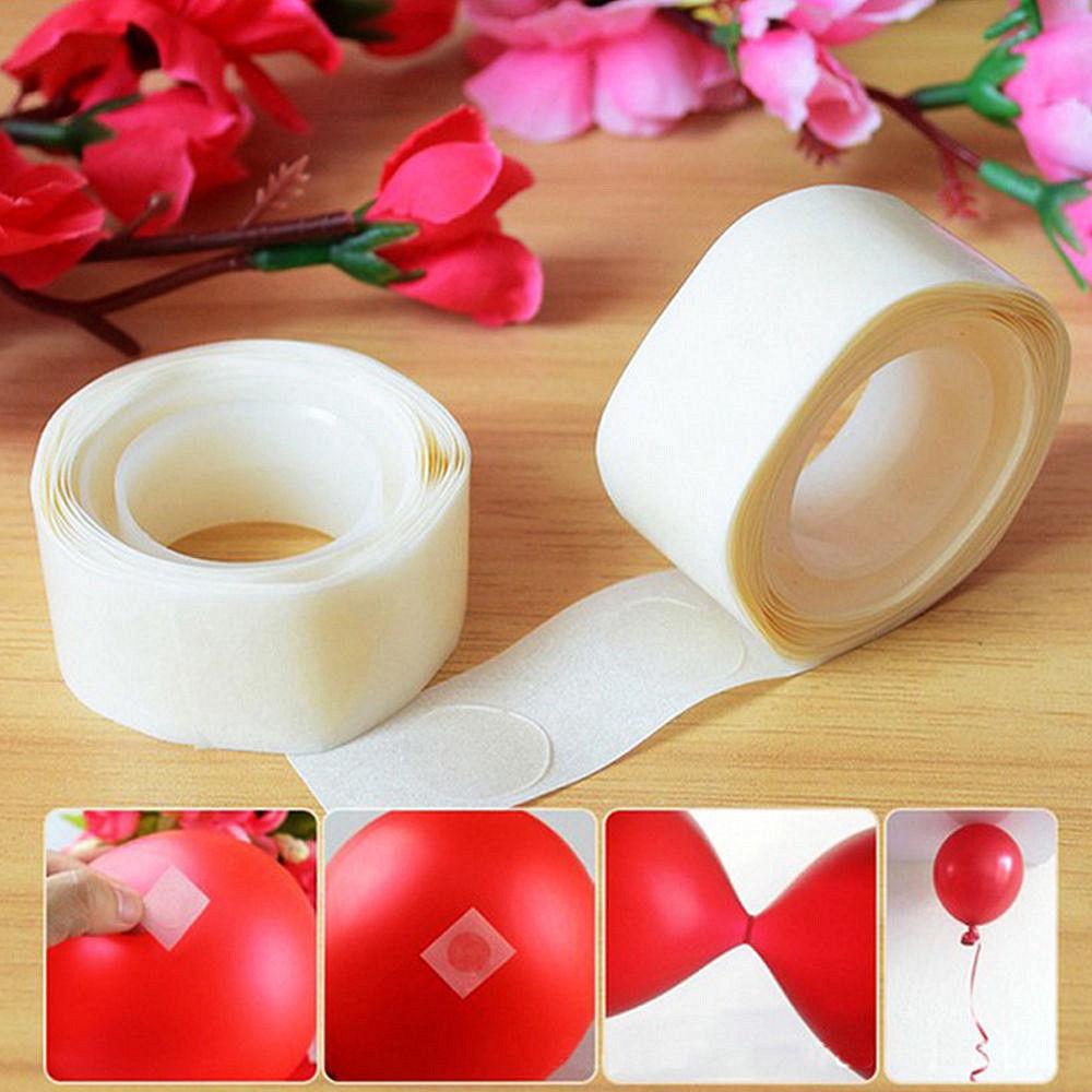 2 roll 100 Dots Glue Permanent Adhesive Bostik Wedding Party Balloon Decor