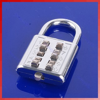 ☀S☀5 Digit Push-Button Number Combination Luggage Travel Code Lock Padlock