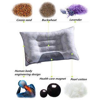 Lavender Buckwheat Person Health Neck Care Pillow Cervical Spondylosis [M]