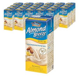KOREA Maeil Blue Diamond Almond Breeze BANANA 190ml #almond #breeze #banana # banana taste #popular #maeil #milk #soy #soymilk #almondmilk #flavor #baby milk