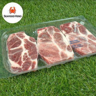 Seafood Hero - Spain Iberico Black Pork Collar Steak Cut 300g