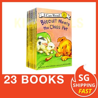 [SG Shipping] I Can Read - Biscuit Collection (23 Books)