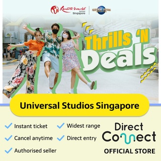Universal Studios Singapore USS Thrills 'N Deals Promo With SGD5 Meal Voucher Resorts World Sentosa RWS Tickets Discount