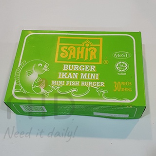 SAHIR Mini Fish Burger 30pcs