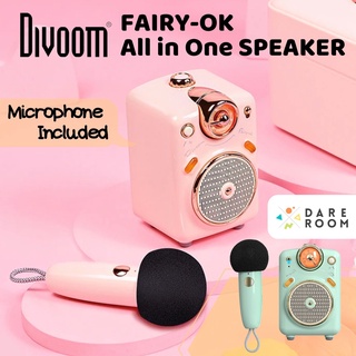 Divoom Fairy-OK Speaker with MIC | Petite sized all-in-one karaoke set