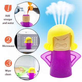 Refrigerator microwave oven cleaner steam cleaner