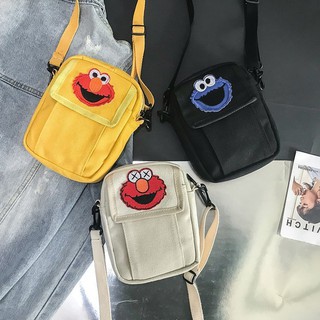 KAWS X SESAME STREET Waist Bag Shoulder Bag in Korea