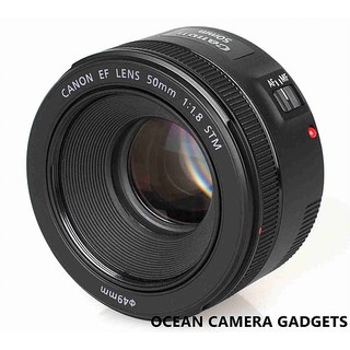 Canon EF 50mm f/1.8 STM f1.8 Lens big aperture