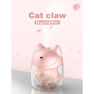 Creative cat paw cup pet humidifier three in one fan web celebrity cat paw humidifier