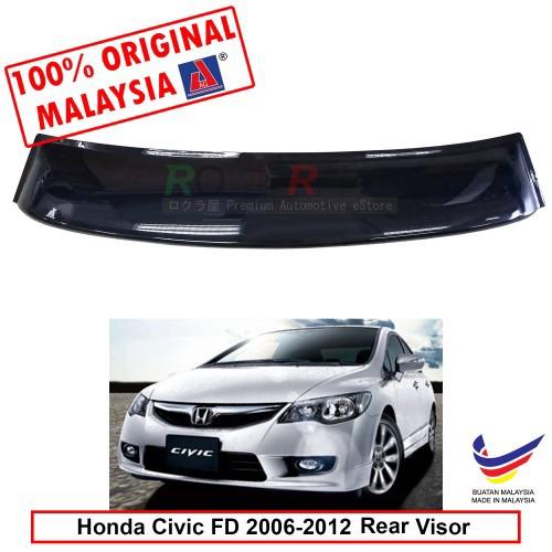 [Shop Malaysia] Honda Civic FD (8th Gen) 2006-2012 AG Rear Wing Spoiler Visor (Big 20cm)