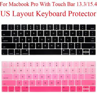 Macbook Pro 13 15 2018 2019 Keyboard Cover Silicon A1706 A1989 A1707 A1990 A2159