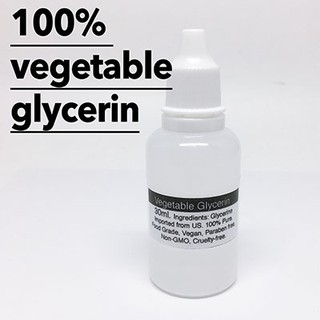 30ml Vegetable Glycerin. Cosmetic Grade Food Grade Skincare Haircare Ingredient