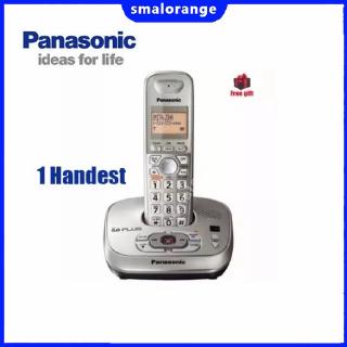 SMA Refurbish Panasonic KX-TG4021N Telepon Wireless Handset DECT 6.0 Expandable Digital Cordless Phone System 1 Handset