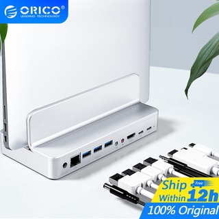ORICO type-C to HDMI RJ45 USB3.0-A audio microphone universal docking station for macbook pro air（ANS6）