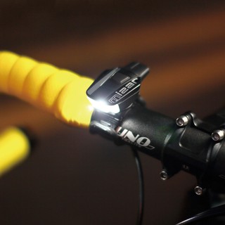 Moon Mizar / 40 (100) Lumensi n / USB Rechargeable / White (Front) Bicycle Bike Light