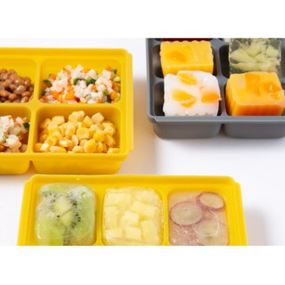 [Petinube] Silicon Multi-Cube /Baby Food Storage Container Freezer Tray With Lid / PERFECTLY SAFE SILICON