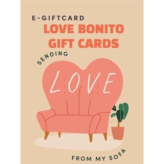 Love Bonito Gift Card (Ecard Store Credit Voucher Clothes Dress Top Pants Jumper Jumpsuit Suit Blazer Activewear Kids)