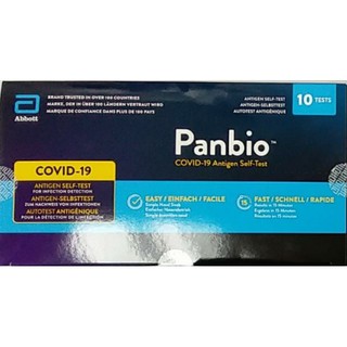 Abbott's PanBio Covid-19 Antigen Rapid Test Kit *HSA Approved* [10 Tests/ 20 Tests]