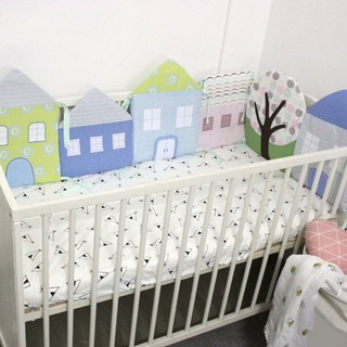 Adorable Crib Bumper Set Cartoon Cot Side Gallery Nursery Bedding VT0532