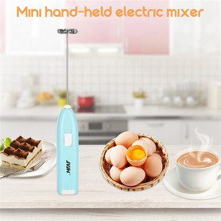 JVJH Kitchen Tools Gadgets Egg Whisk Mixer / Practical Electric Egg Beater / Mini Milk Frother Stirrer / Coffee Whisk Mixer / Kitchen Cooking/ Electric Milk Frother Drink Foamer Whisk