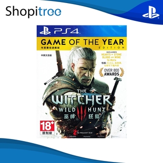PS4 The Witcher 3: Wild Hunt Game of the Year Edition