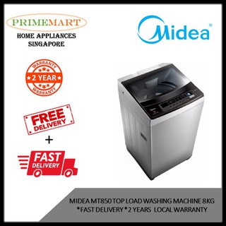 Midea MT850 Top Load Washing Machine 8kg * FAST DELIVERY * 2 YEARS LOCAL WARRANTY